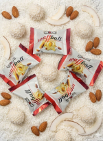 Let It Go Waffball Bütün Badem Dolgulu Hindistan Cevizi Topları 5 kg (Koli) - Görsel 6