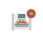 Wasa Fibres Gevrek Ekmek 230 gr 6'lı Paket – Yüksek Lifli Çavdar & Kepek Krakeri